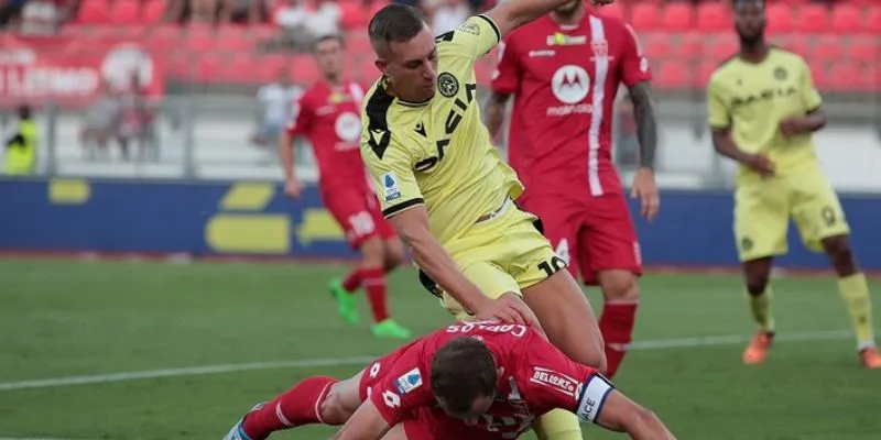 Lịch sử đối đầu hai đội Udinese vs Monza 